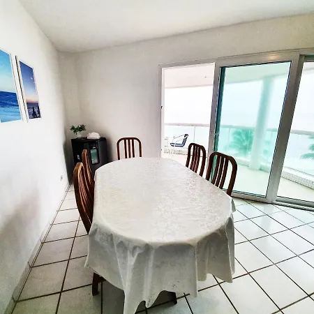 Apt Com Vista Para O Mar E Churrasqueira Guaratuba Exterior foto