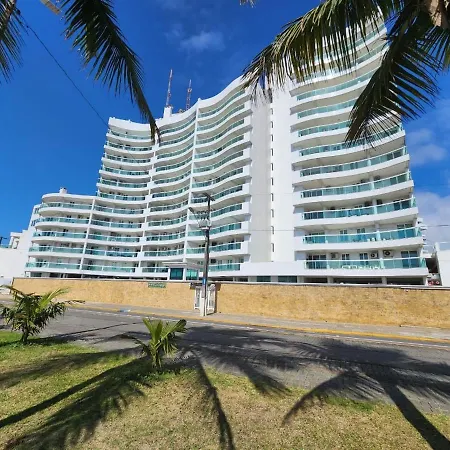 Apt Com Vista Para O Mar E Churrasqueira Guaratuba Exterior foto